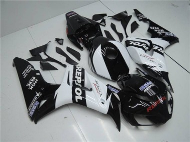 Carénage Moto CBR 1000 RR 2004-2005 - Blanc Repsol Noir