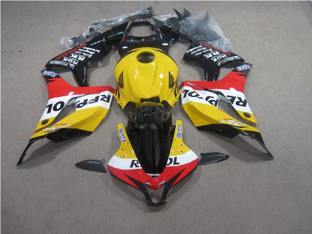 Carénage Moto CBR 1000 RR 2004-2005 - Jaune Repsol