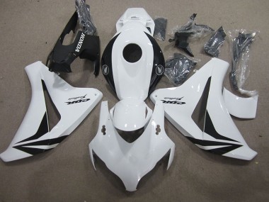 Carénage Moto CBR 1000 RR 2008-2011 - Blanc Noir Fireblade