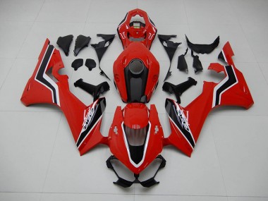 Carénage Moto CBR 1000 RR 2017-2023 - Rouge Noir Blanc