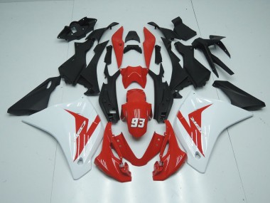 Carénage Moto CBR 125 R 2011-2013 - Rouge Blanc 93