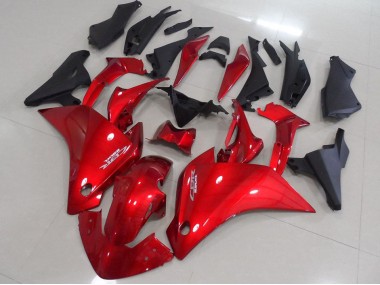 Carénage Moto CBR 250 RR 2011-2013 - Rouge Noir Mat