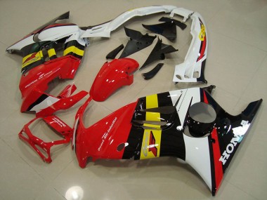 Carénage Moto CBR 600 F3 1995-1998 - Rouge Noir Blanc Jaune