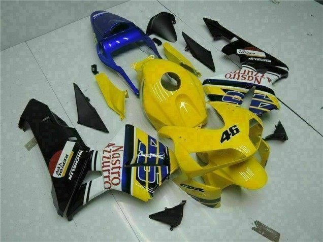 Carénage Moto CBR 600 RR 2003-2004 - Jaune