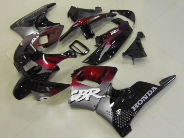 Carénage Moto CBR 900 RR 893 1996-1997 - Rouge Noir Argent