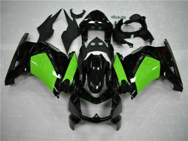 Carénage Moto EX250 2008-2012 - Noir Vert