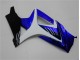 Carénage Moto GSXR 1000 K7 2007-2008 - Bleu Blanc Noir