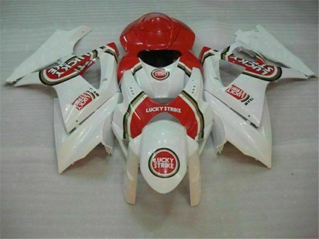 Carénage Moto GSXR 1000 K7 2007-2008 - Rouge Blanc