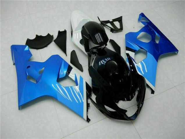 Carénage Moto GSXR 600 / 750 K4 2004-2005 - Bleu Noir