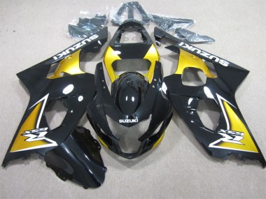 Carénage Moto GSXR 600 K4 2004-2005 - Noir Jaune