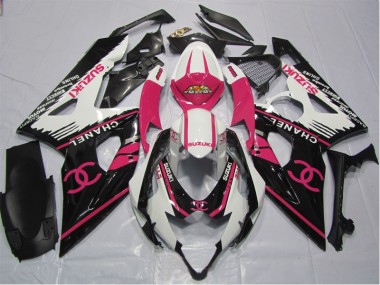 Carénage Moto GSXR 600 K6 2006-2007 - Rose Chanel