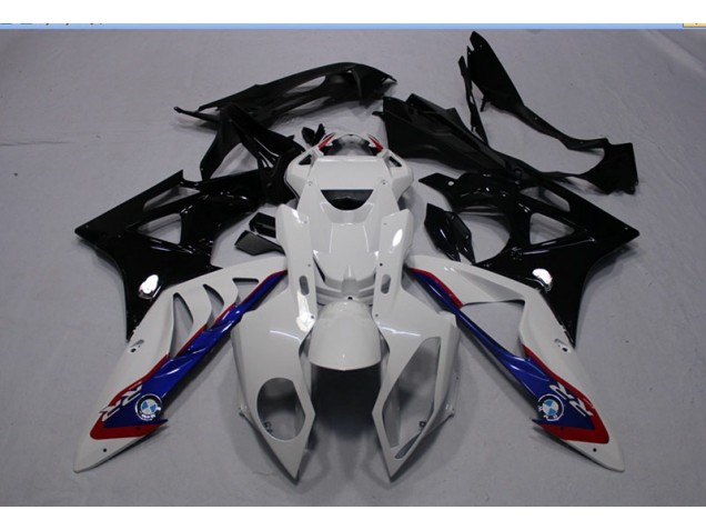 Carénage Moto S1000RR 2009-2014 - Blanc Noir Bleu