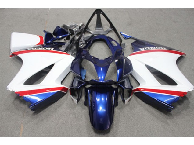 Carénage Moto VFR 800 2002-2013 - Bleu Blanc