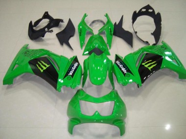 Carénage Moto ZX 250R 2008-2012 - Vert Monster