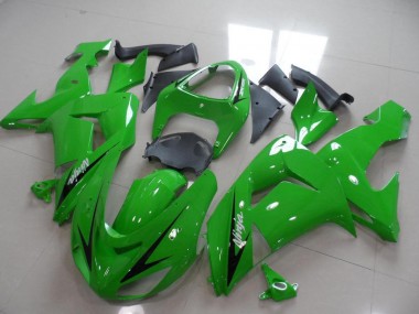 Carénage Moto ZX10R 2006-2007 - Vert Noir Arrow