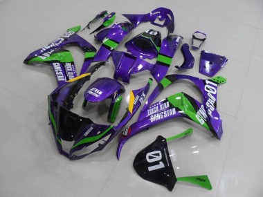 Carénage Moto ZX10R 2011-2015 - Violet Eva