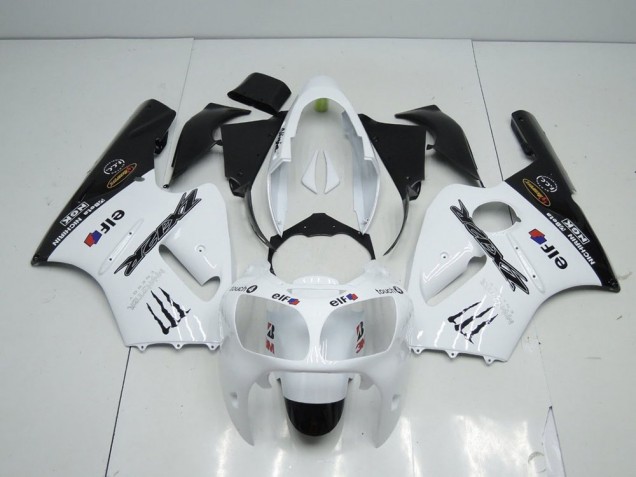 Carénage Moto ZX12R 2000-2001 - Blanc Monster