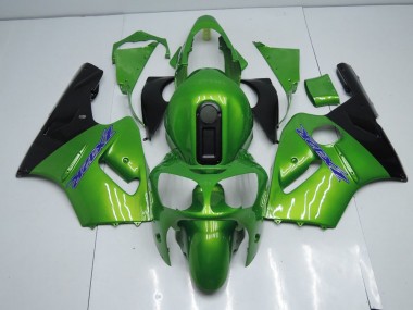 Carénage Moto ZX12R 2000-2001 - Vert et Noir