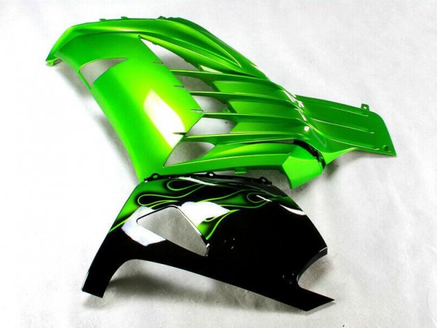 Carénage Moto ZX14R ZZR 1400 2012-2021 - Vert Noir