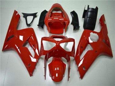 Carénage Moto ZX6R 2003-2004 - Rouge