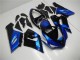 Carénage Moto ZX6R 2005-2006 - Bleu Noir