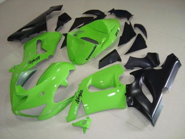 Carénage Moto ZX6R 2005-2006 - Lime Vert