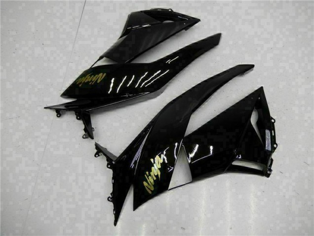 Carénage Moto ZX6R 2009-2012 - Noir Or Ninja