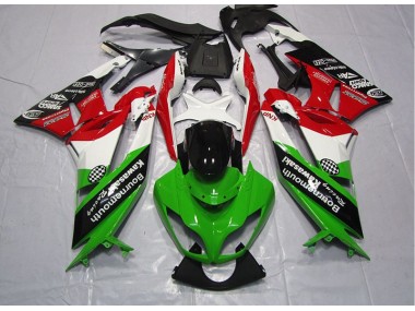 Carénage Moto ZX6R 2009-2012 - Vert Rouge