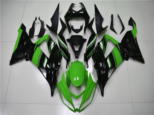 Carénage Moto ZX6R 2013-2018 - Vert Noir