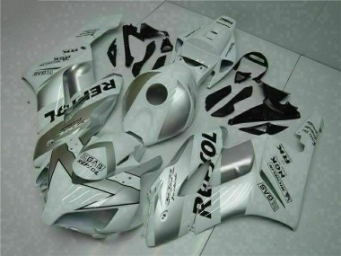 Carénages Moto CBR 1000 RR 2004-2005 - Argent Blanc Repsol