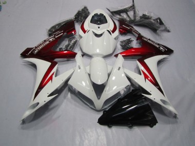 Carénages Moto CBR 1000 RR 2004-2005 - Blanc Rouge