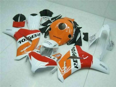 Carénages Moto CBR 1000 RR 2008-2011 - Orange Repsol