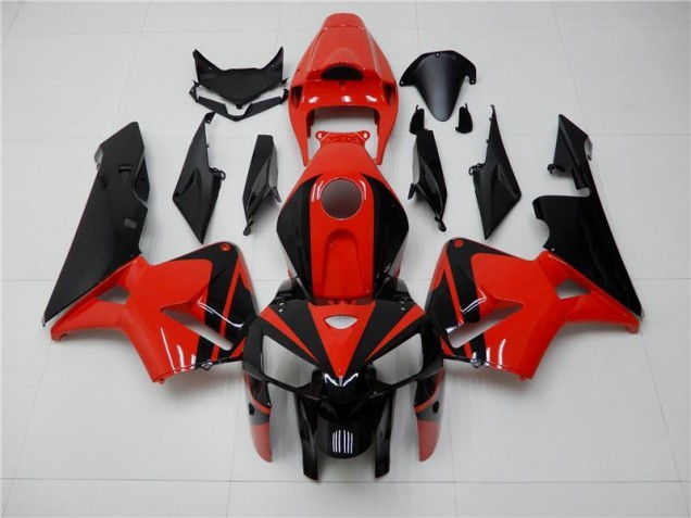 Carénages Moto CBR 600 RR 2005-2006 - Rouge Noir