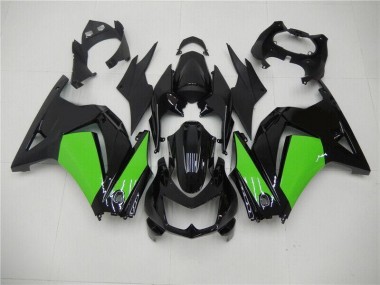 Carénages Moto EX250 2008-2012 - Noir Vert