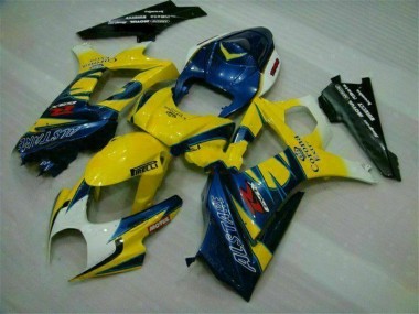 Carénages Moto GSXR 1000 K7 2007-2008 - Jaune