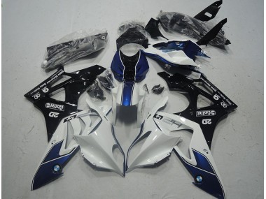 Carénages Moto S1000RR 2009-2014 - Blanc Bleu