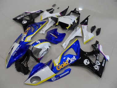 Carénages Moto S1000RR 2009-2014 - Bleu Blanc GoldBet