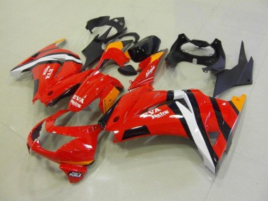 Carénages Moto ZX 250R 2008-2012 - Rouge Noir