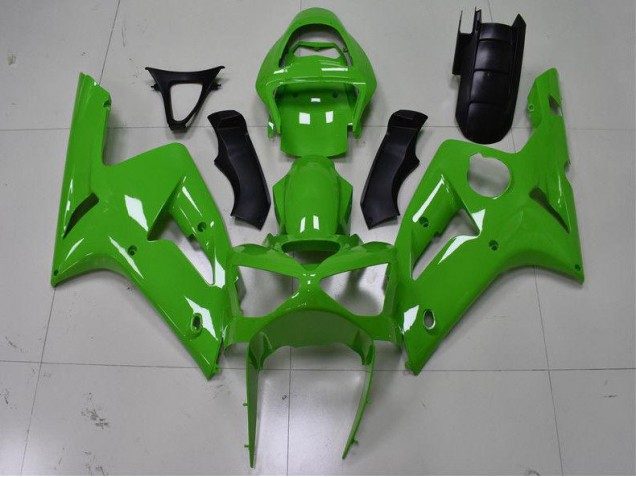 Carénages Moto ZX6R 2003-2004 - Vert