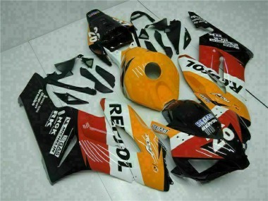 Carrosserie Moto CBR 1000 RR 2004-2005 - Orange Noir Repsol