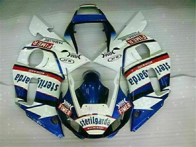 Carrosserie Moto R6 1998-2002 - Bleu Blanc