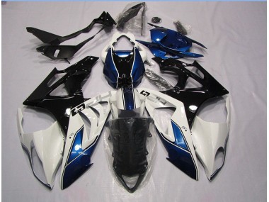 Carrosserie Moto S1000RR 2009-2014 - Blanc Bleu