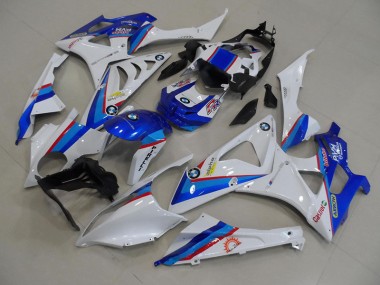 Carrosserie Moto S1000RR 2009-2014 - Bleu Blanc