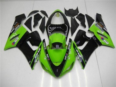 Carrosserie Moto ZX6R 2005-2006 - Vert