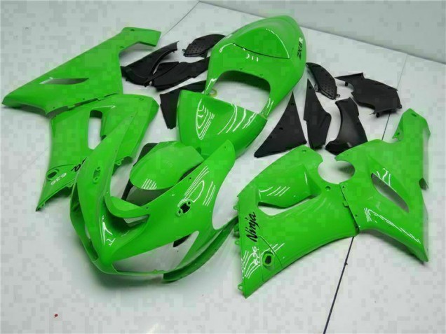 Kit Carénages Motos Complet ZX6R 2005-2006 - Vert