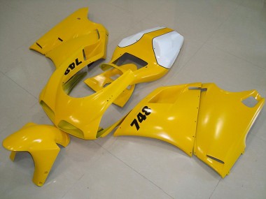 Kit Carénages Motos Complet Ducati 748 916 996 996S 1993-2005 - Jaune