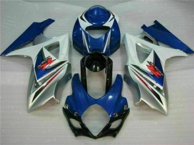 Kit Carénages Motos Complet GSXR 1000 K7 2007-2008 - Bleu Blanc