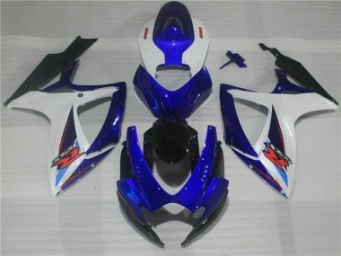 Kit Carénages Motos Complet GSXR 600 / 750 K6 2006-2007 - Bleu